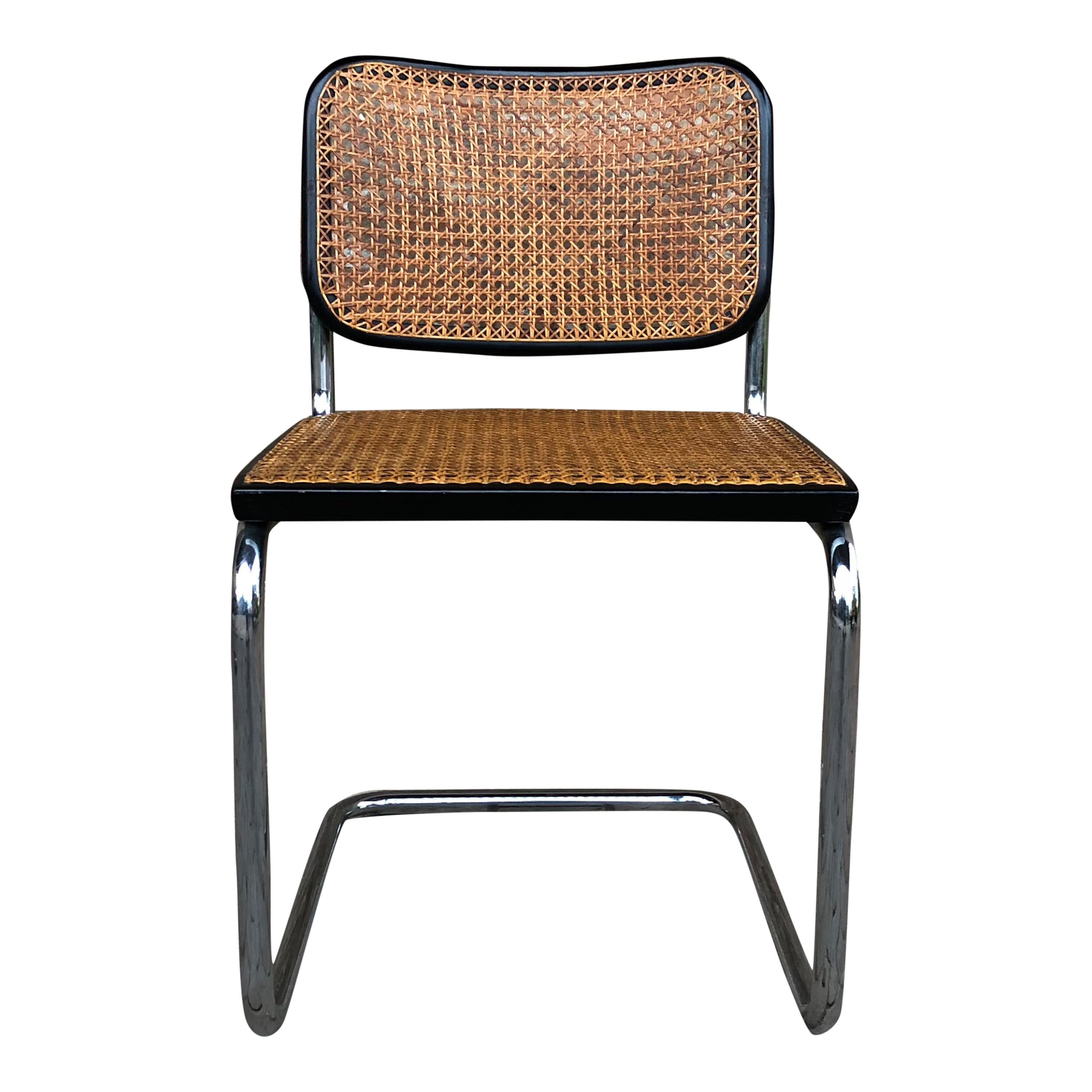 Marcel Breuer B32 Cesca Dining Room Chairs for Gavina Knoll, 1963, Set of 8 5