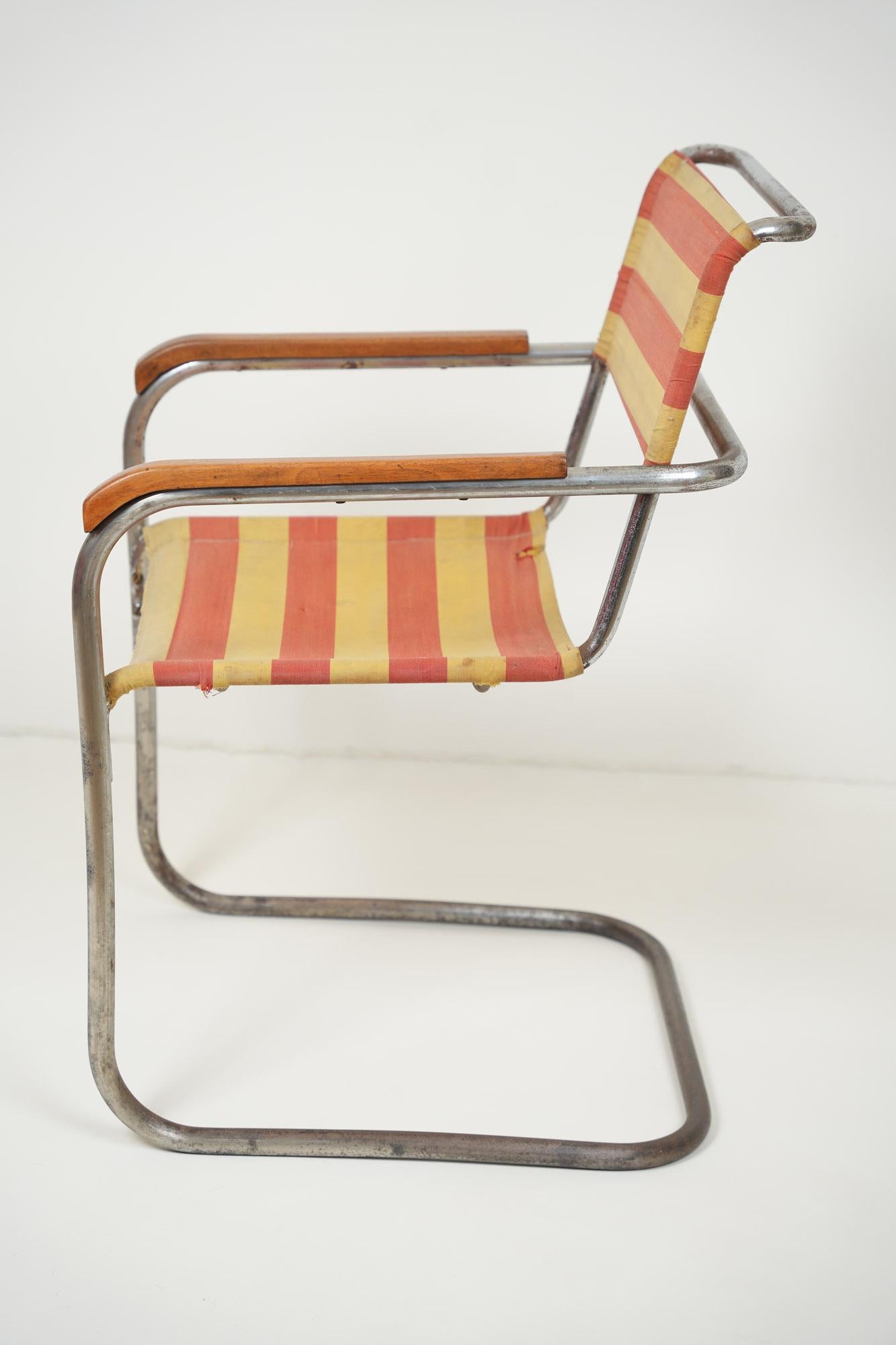 Austrian Marcel Breuer B34 Chair 1930s For Sale