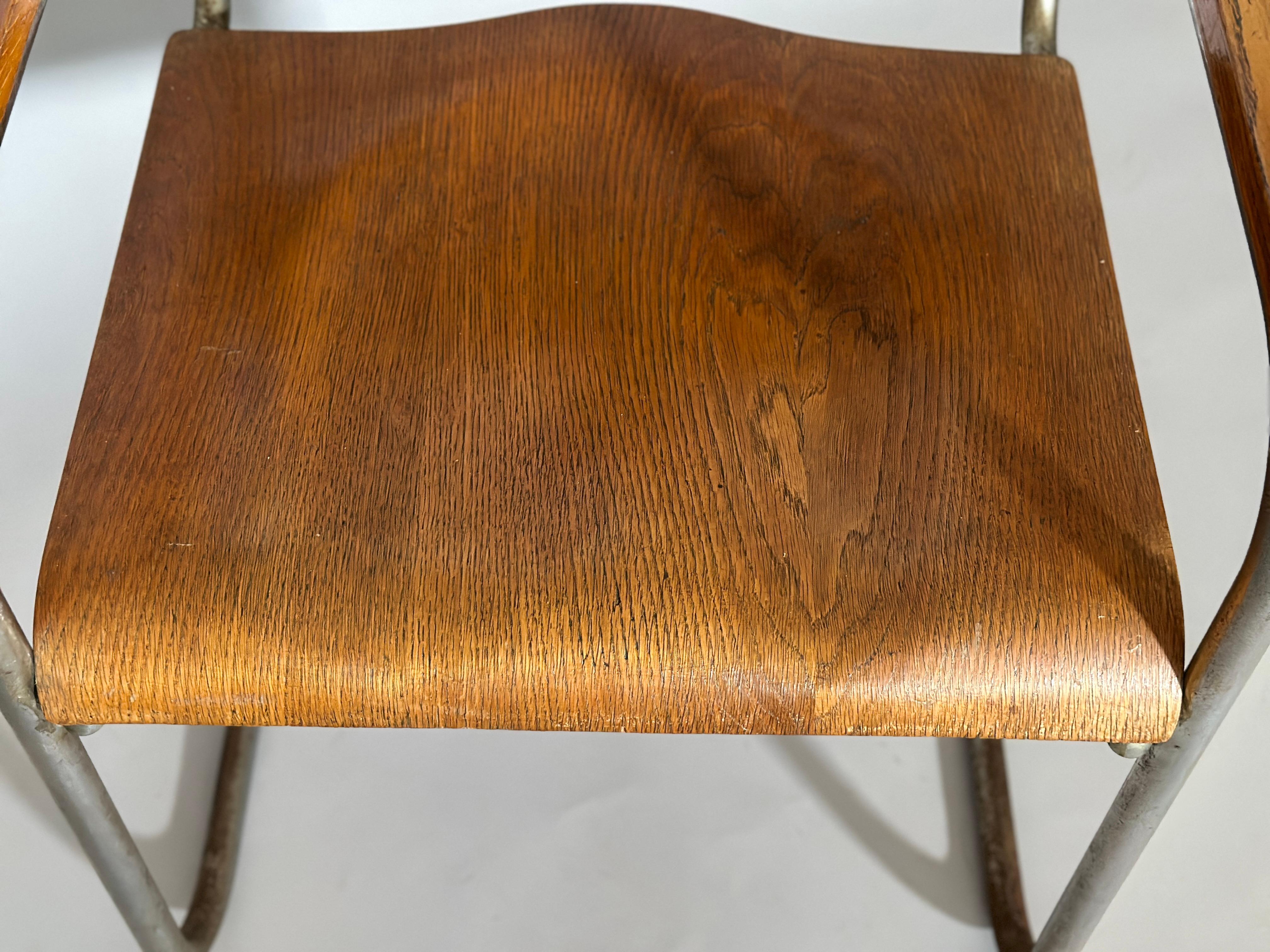 Marcel Breuer B34 Tubular Armchair 1930s 1