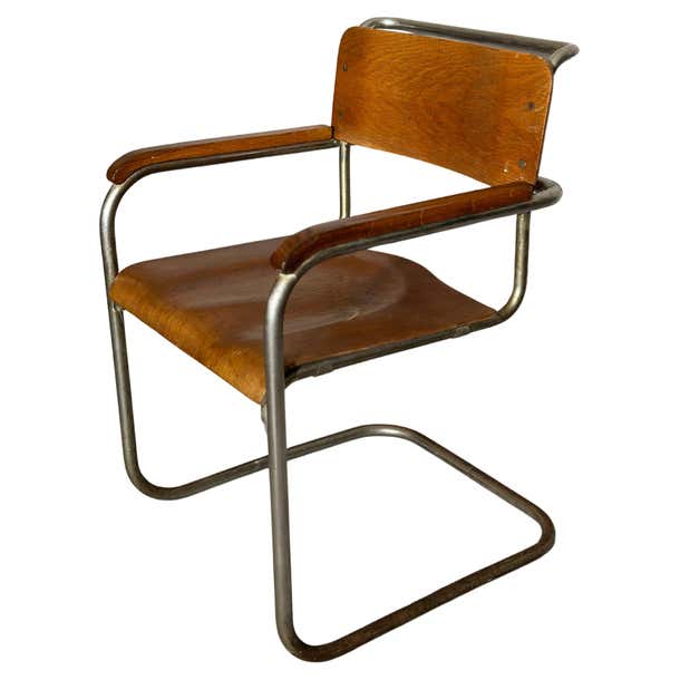 Marcel Breuer B34 Tubular Armchair 1930s For Sale at 1stDibs