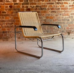 Marcel Breuer B35 Lounge Chair Armchair Bauhaus, circa 1980s