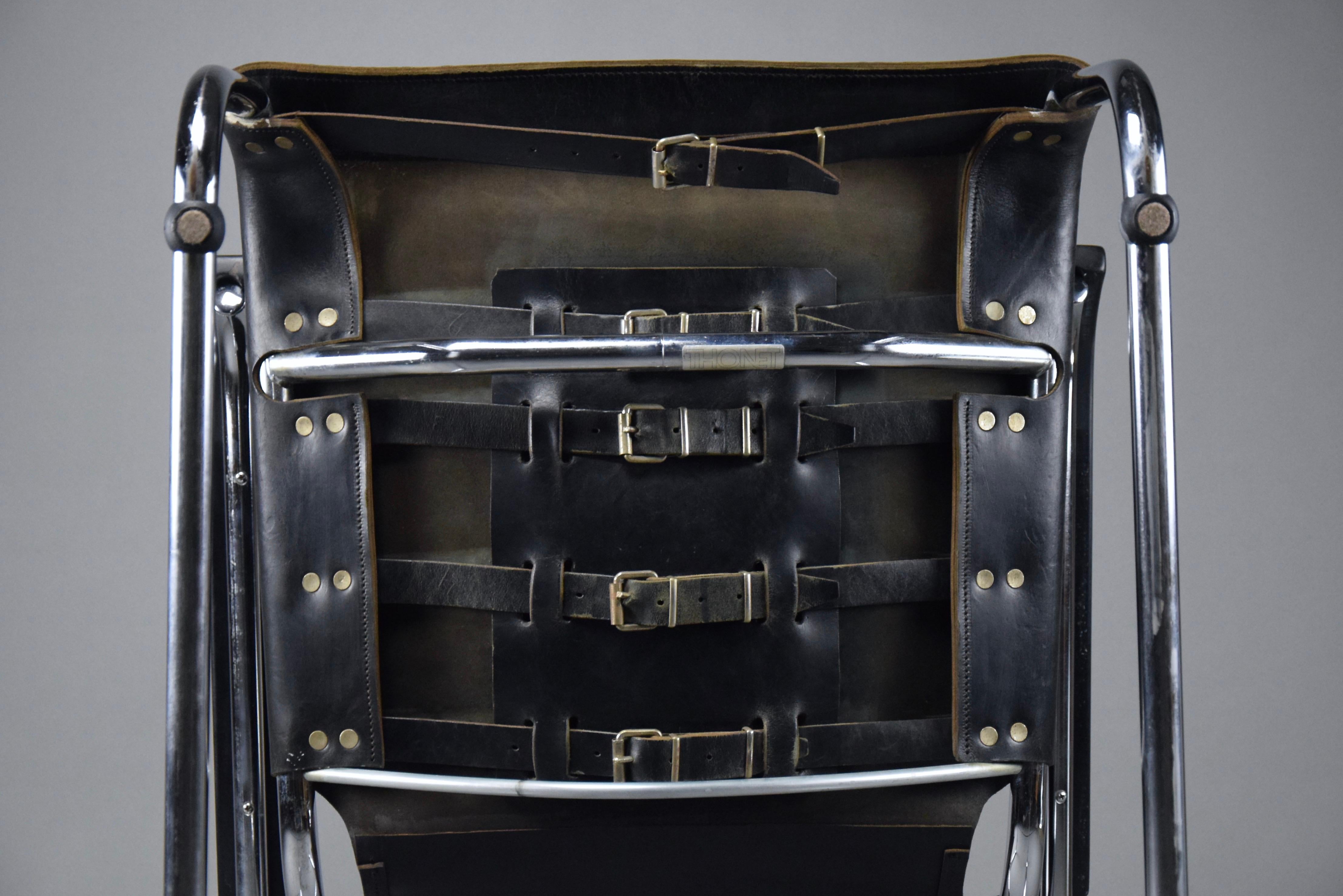 Sillón Marcel Breuer B35 Cuero en venta