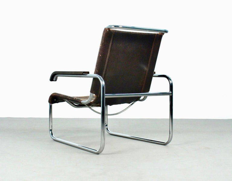 Marcel Breuer B35 Lounge Chair for 1930s For Sale at 1stDibs