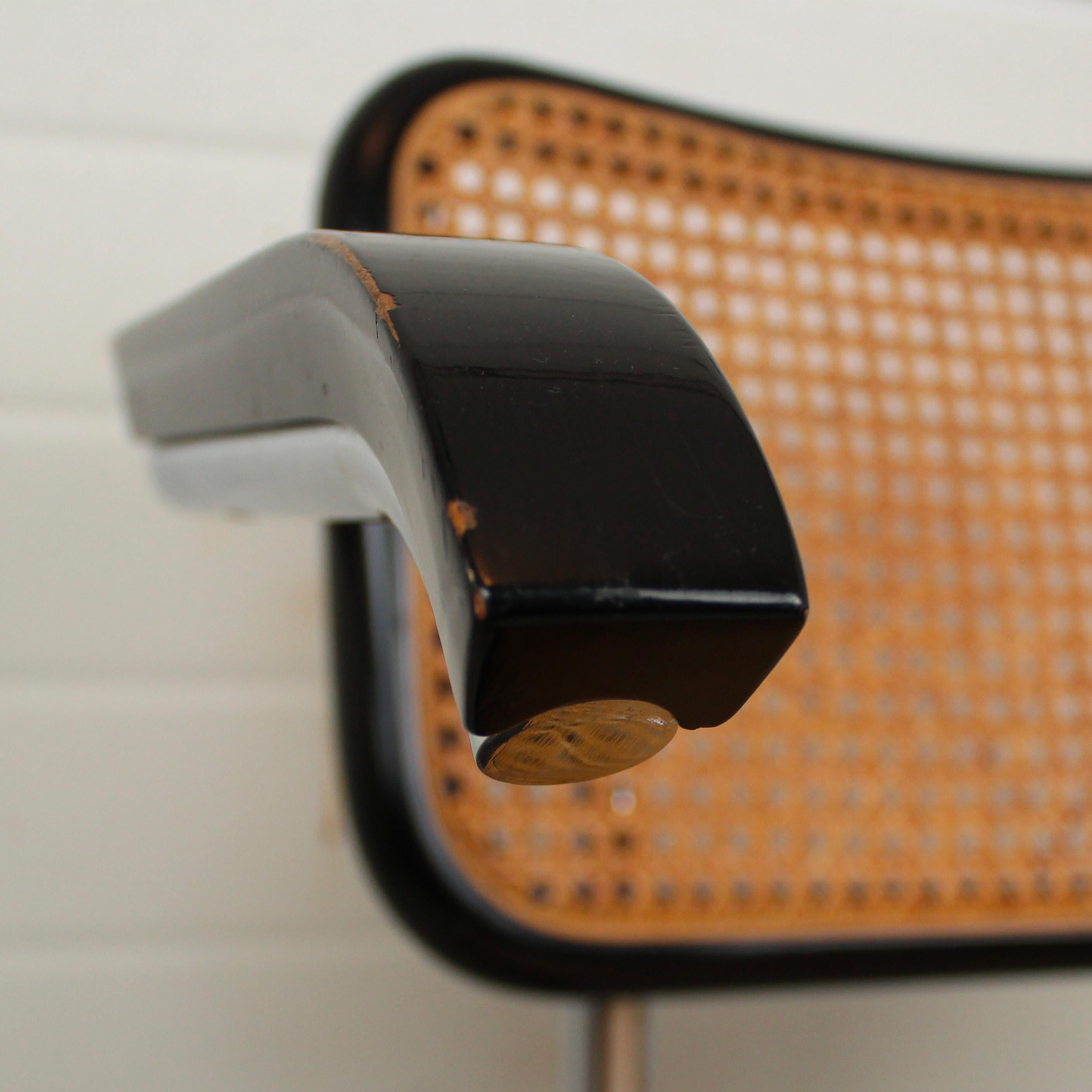 Fauteuil de salle à manger Cesca Marcel Breuer B64 pour Gavina Knoll, 1968, lot de 4 en vente 7