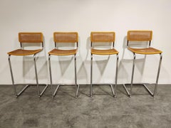 Marcel Breuer Bar Stools by Cidue, 1970s