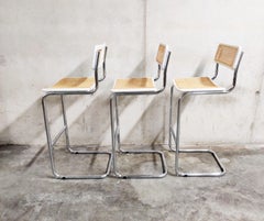 Marcel Breuer Bar Stools by Cidue, 1970s