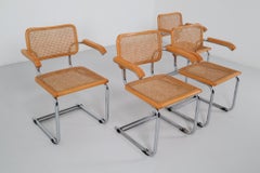 Marcel Breuer Sillones Bauhaus "Cesca", Fabricados en Italia