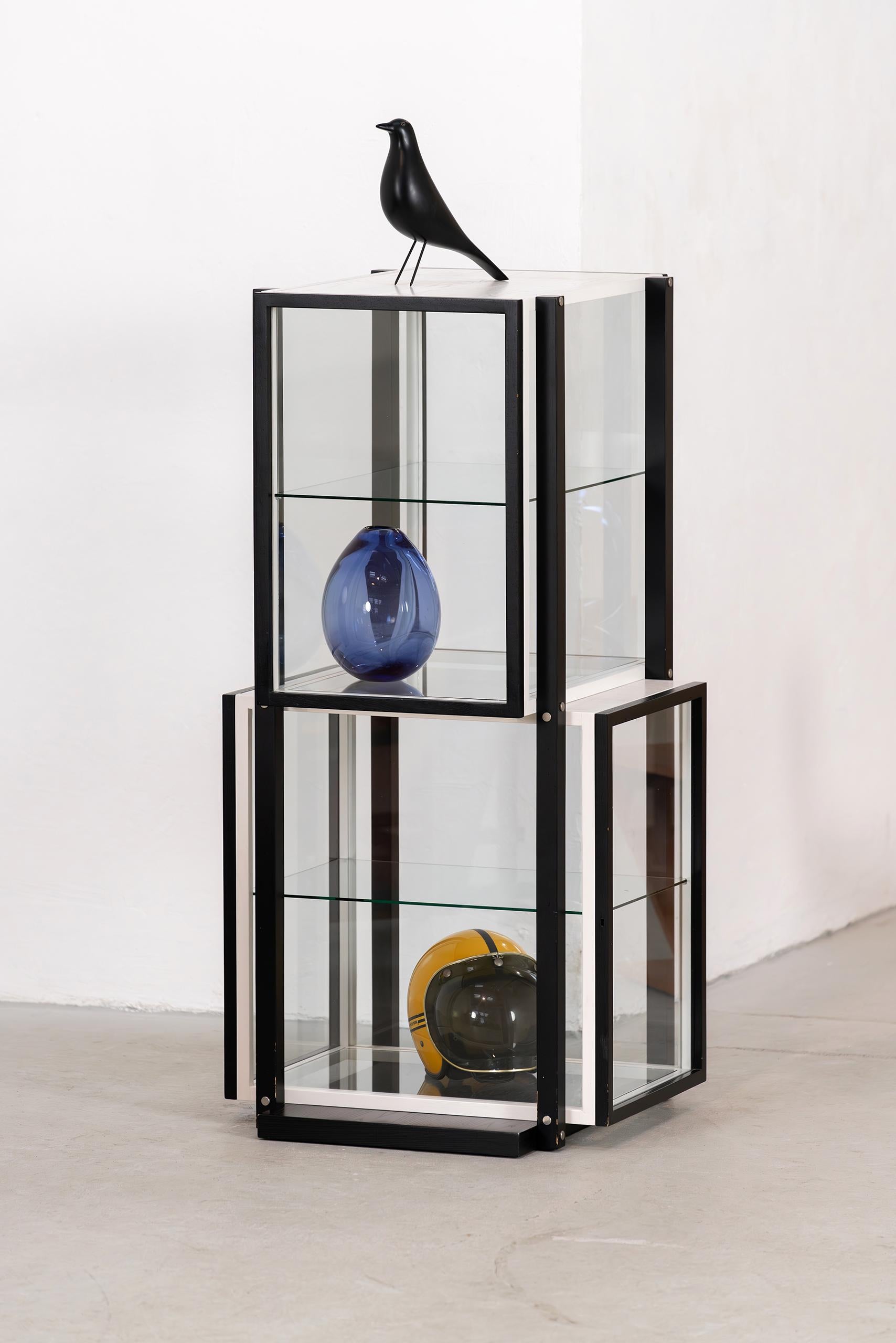 Marcel Breuer Bauhaus Glasvitrine Vitrine S40 von Tecta, Deutschland (Handgefertigt) im Angebot