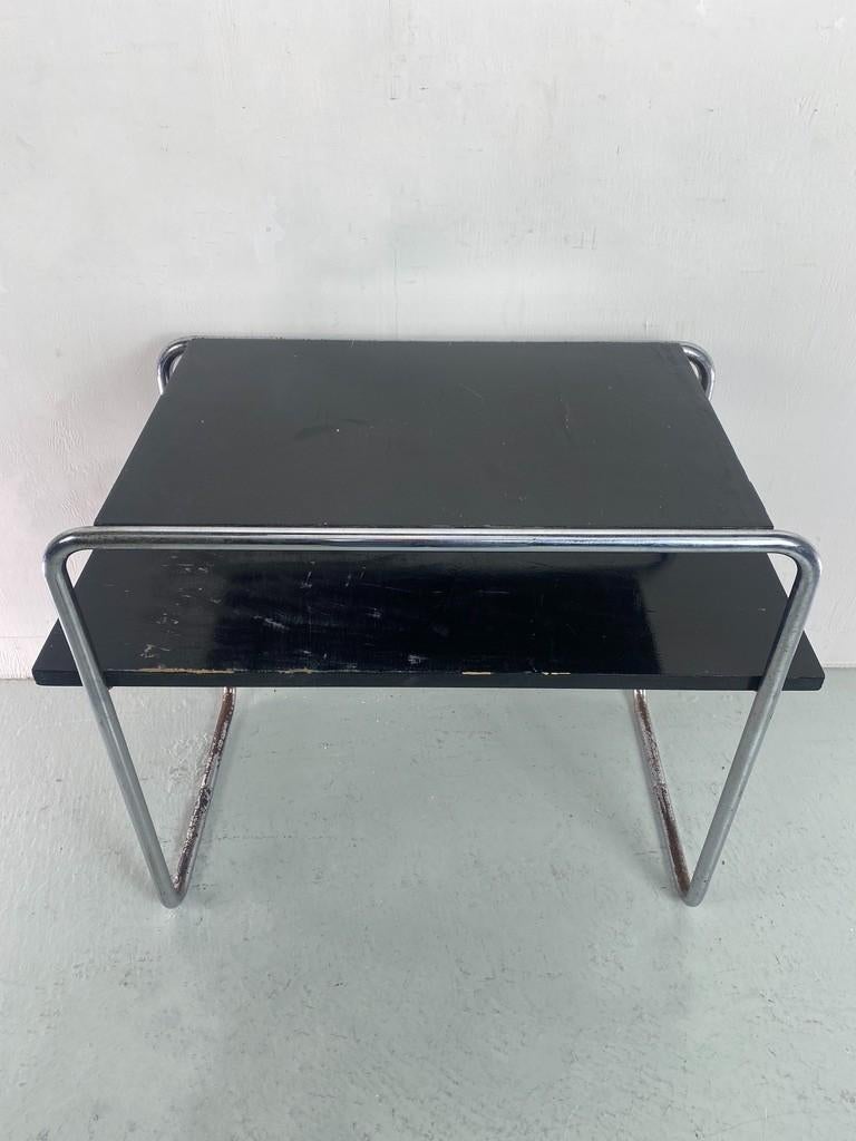 German Marcel Breuer Bauhaus side table B12 - Thonet For Sale