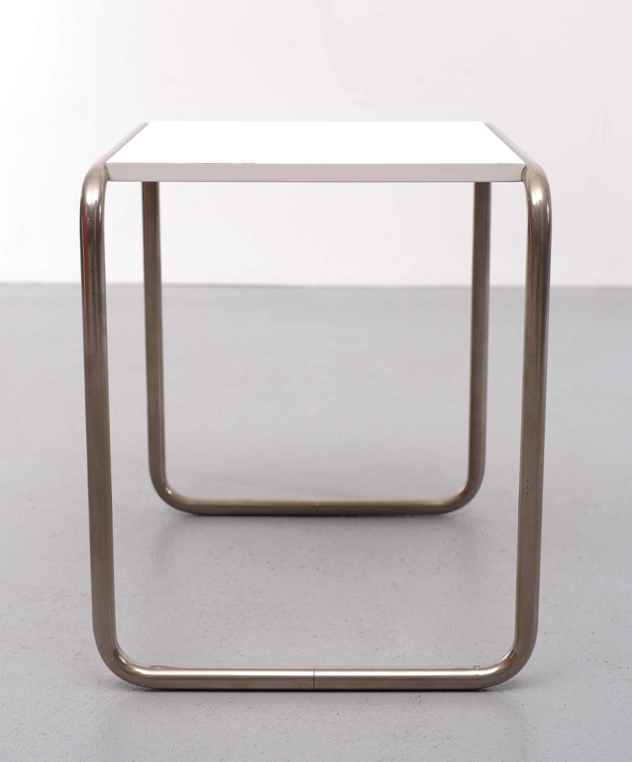 Marcel Breuer Bauhaus side table B9 Tecta 4