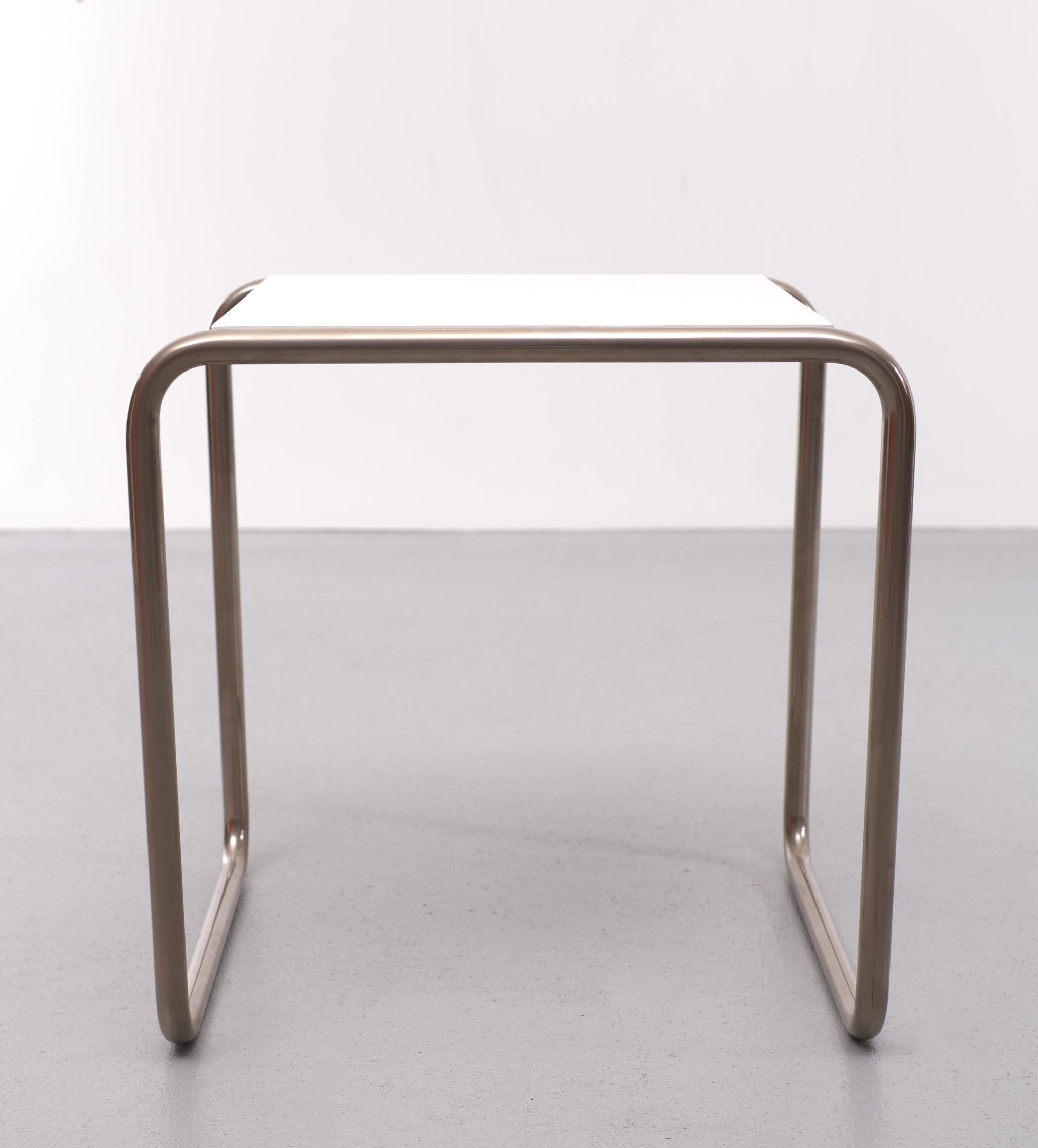 German Marcel Breuer Bauhaus side table B9 Tecta