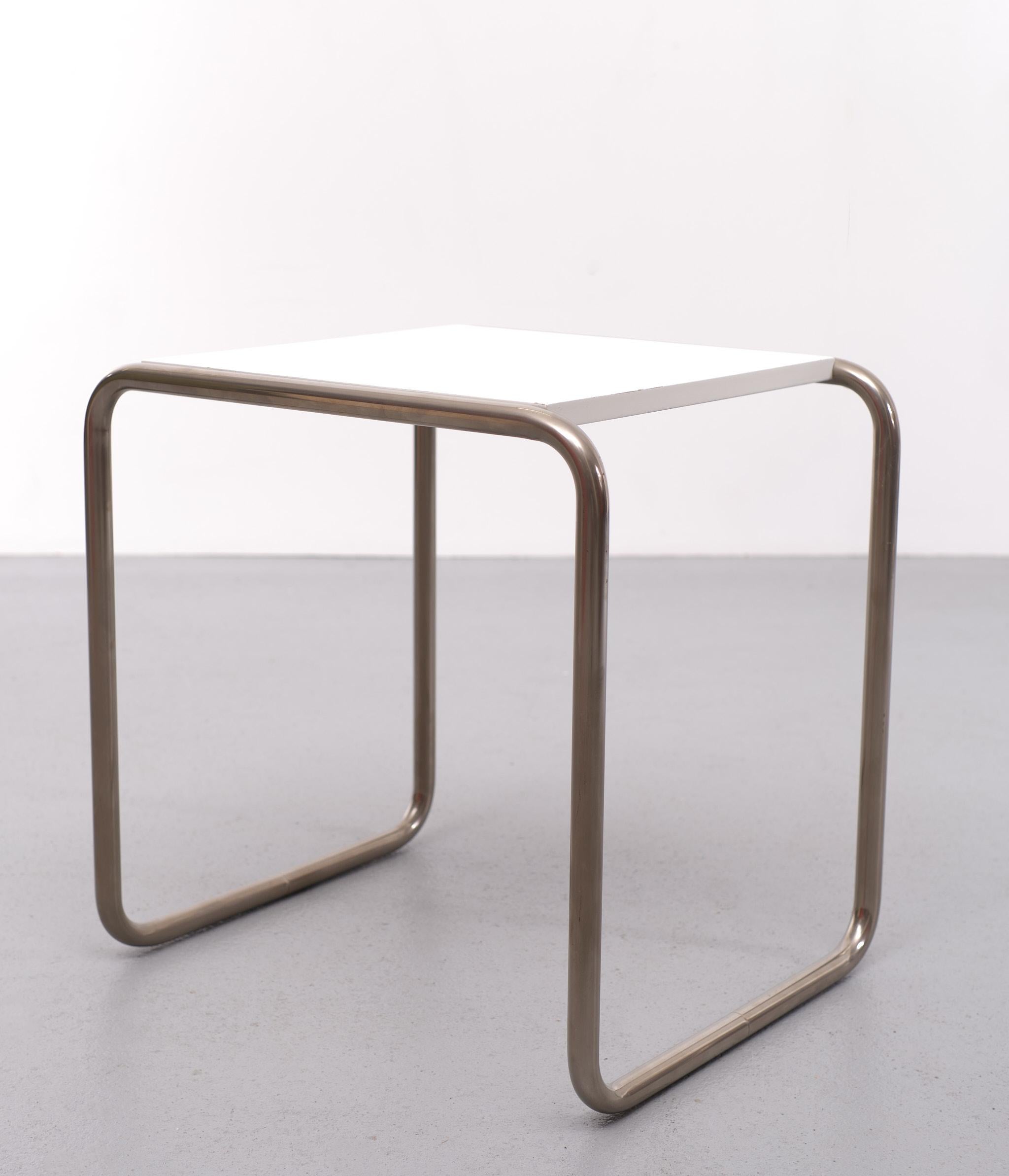 Marcel Breuer Bauhaus side table B9 Tecta 1