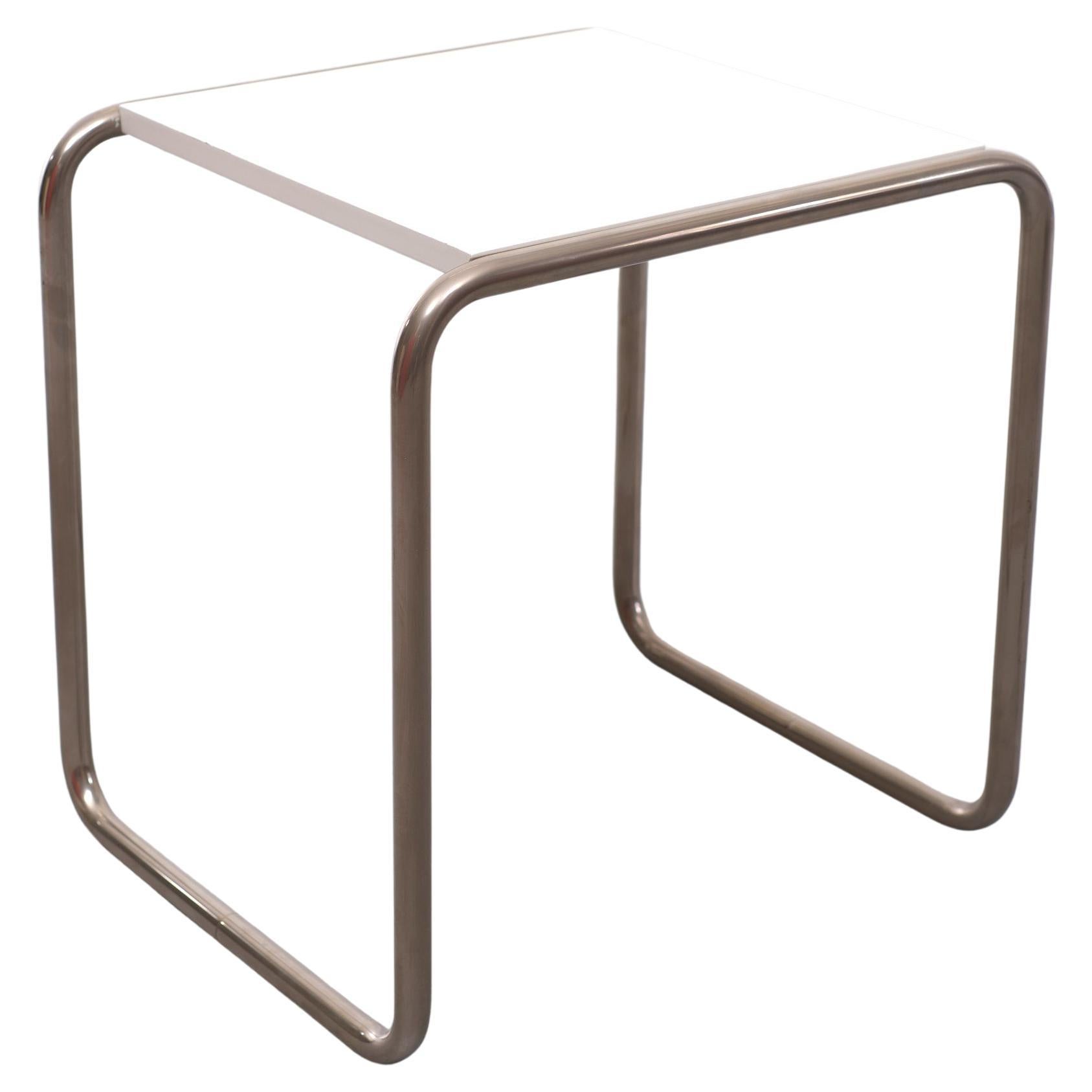 Marcel Breuer Bauhaus side table B9 Tecta