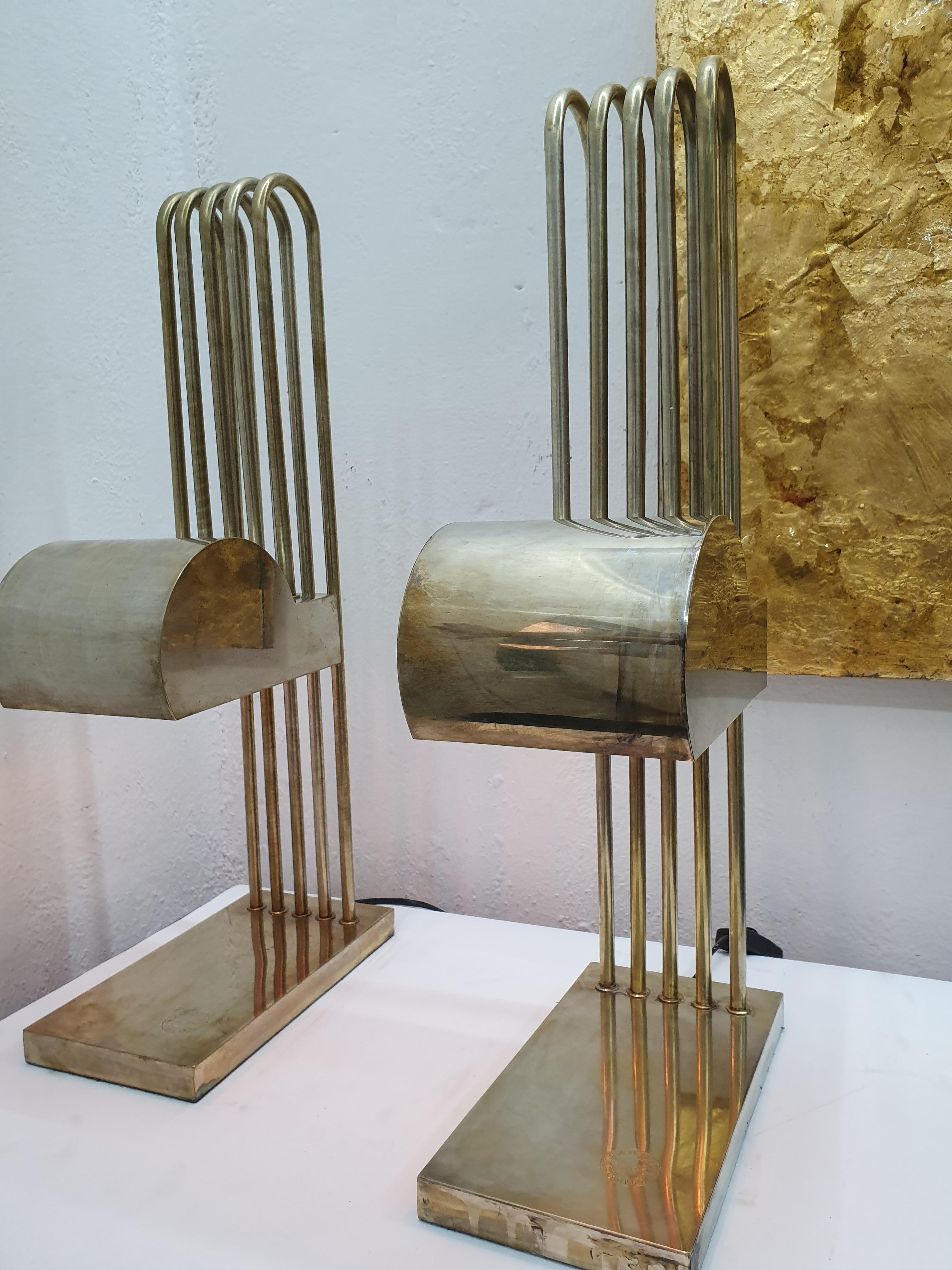 Marcel Breuer Bauhaus Table Lamps for the Paris Exhibition of 1925, France, 1925 4