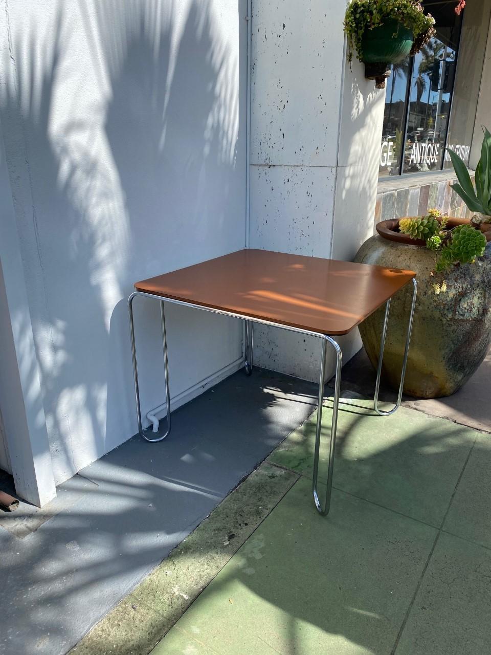 Marcel Breuer Bauhaus Tubular Steel Dining Table, Germany, 1960s For Sale 4