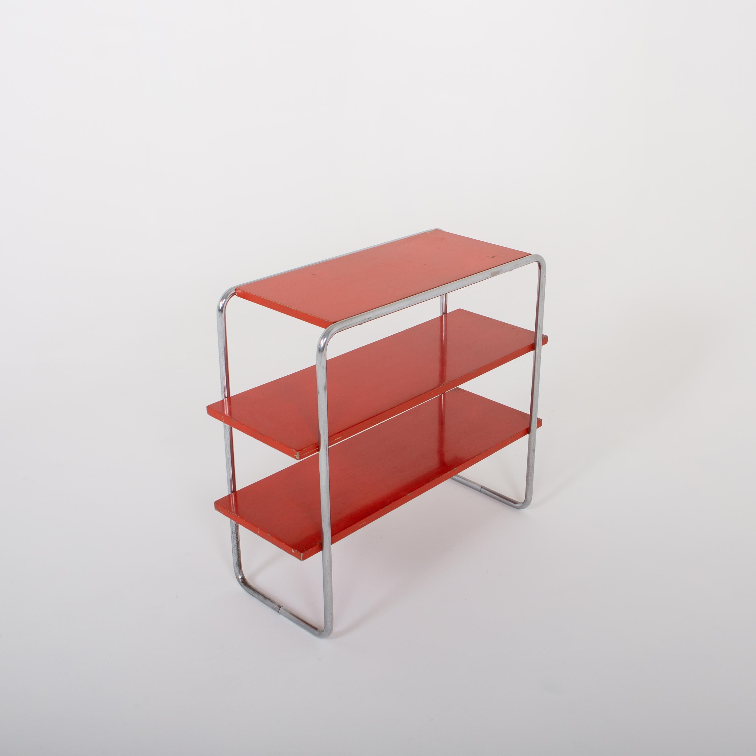 Austrian Marcel Breuer Bookshelf Mod. B 22, 1930s