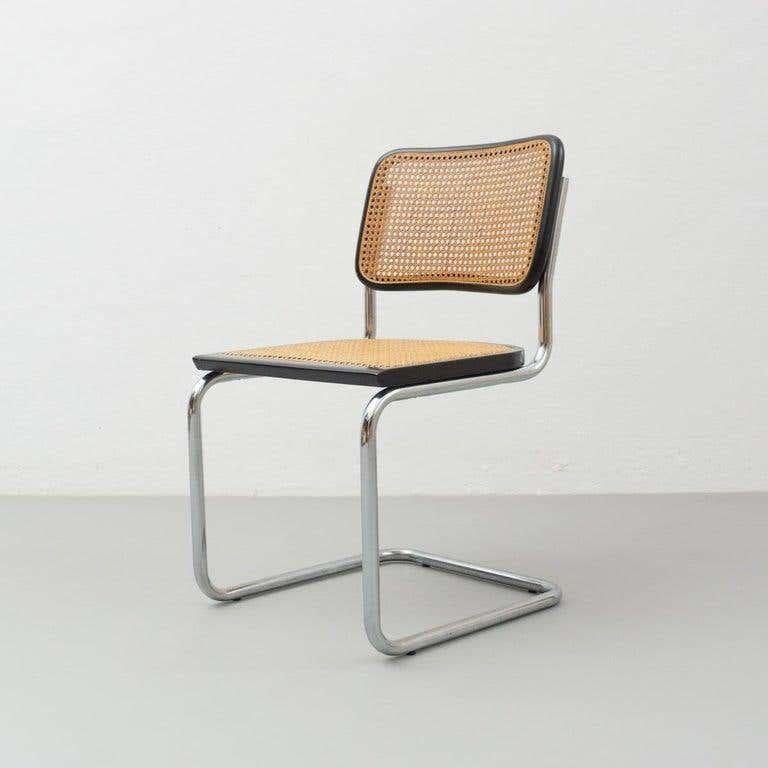 Mid-Century Modern Marcel Breuer Cantilever Chair, circa 1960 For Sale