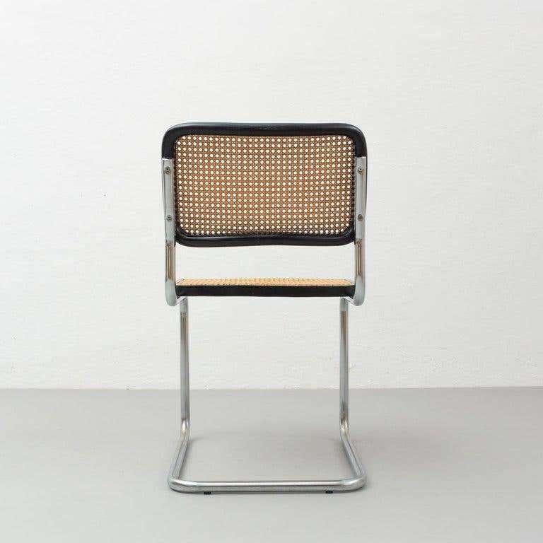 Freischwingender Stuhl von Marcel Breuer, um 1960 (Moderne der Mitte des Jahrhunderts) im Angebot