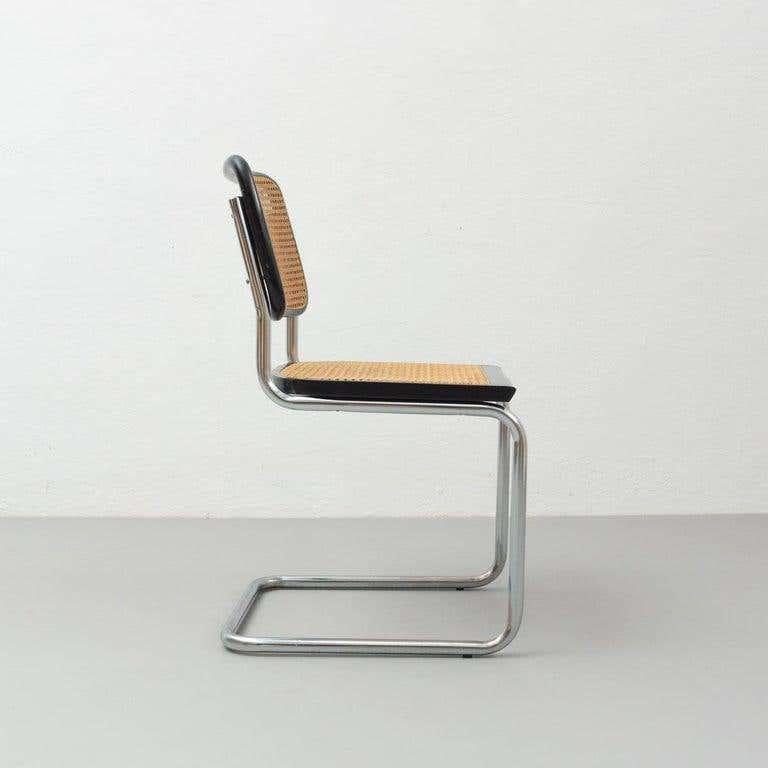 Freischwingender Stuhl von Marcel Breuer, um 1960 (Europäisch) im Angebot