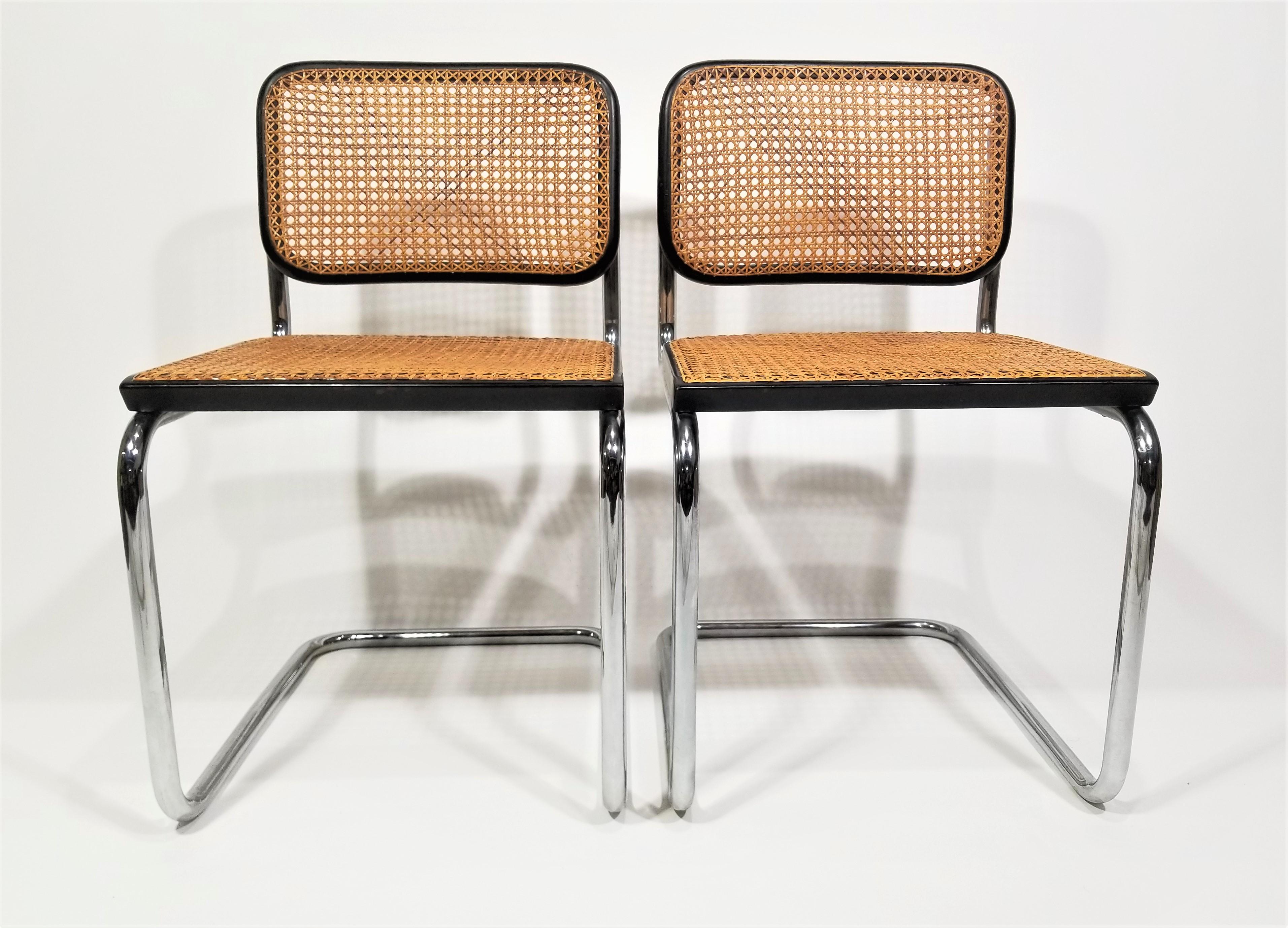 Mid-Century Modern Marcel Breuer Cesca Chairs by Stendig Mid Century 1960s