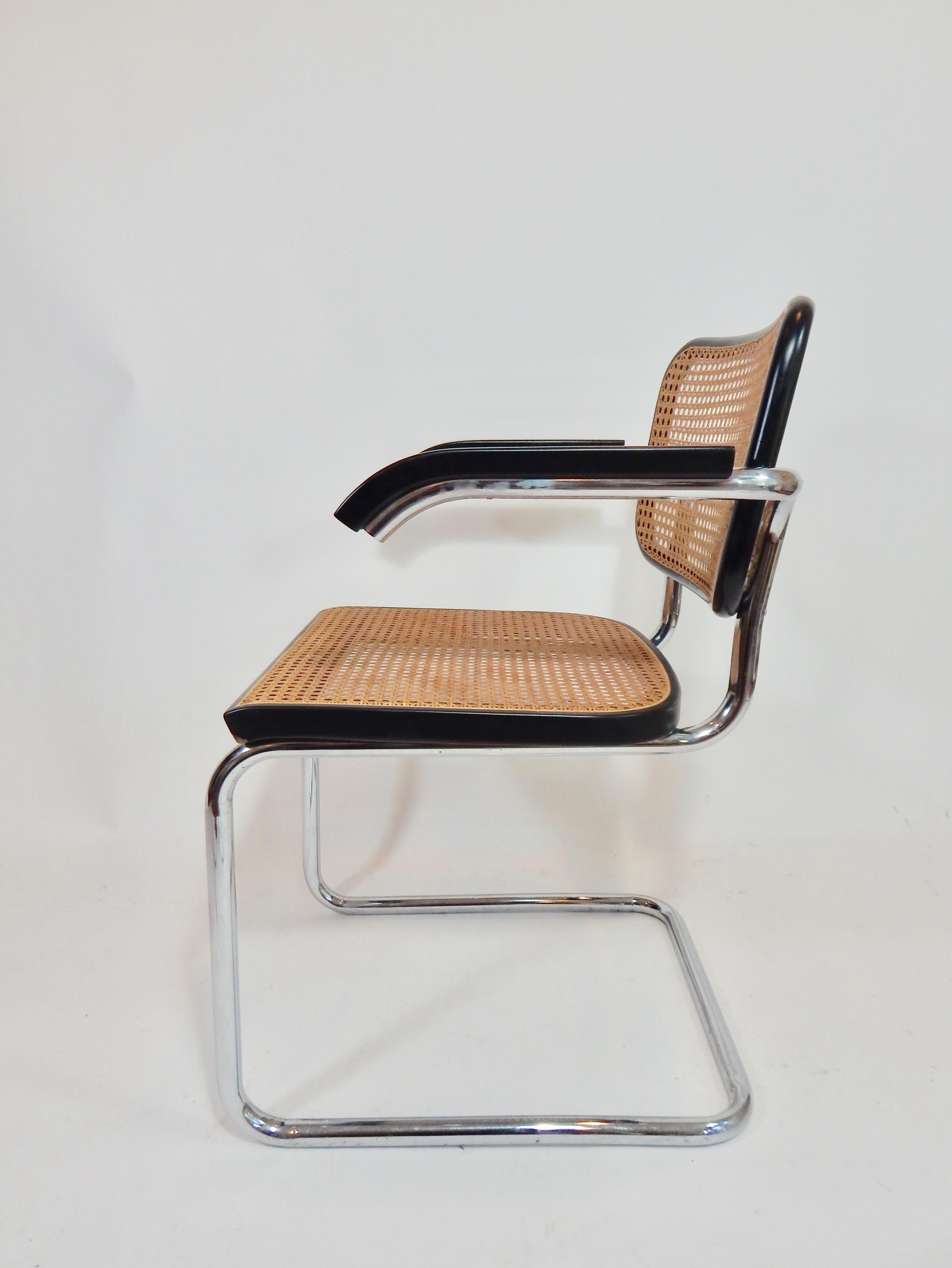 Cane Marcel Breuer Cesca Chair by Knoll