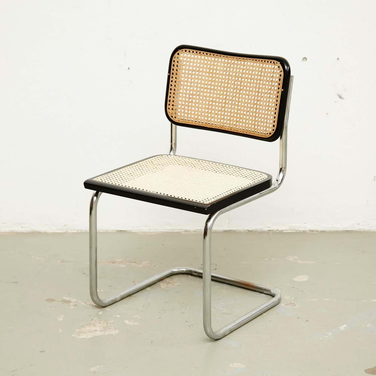 Italian Marcel Breuer Cesca Chair, circa 1980 For Sale