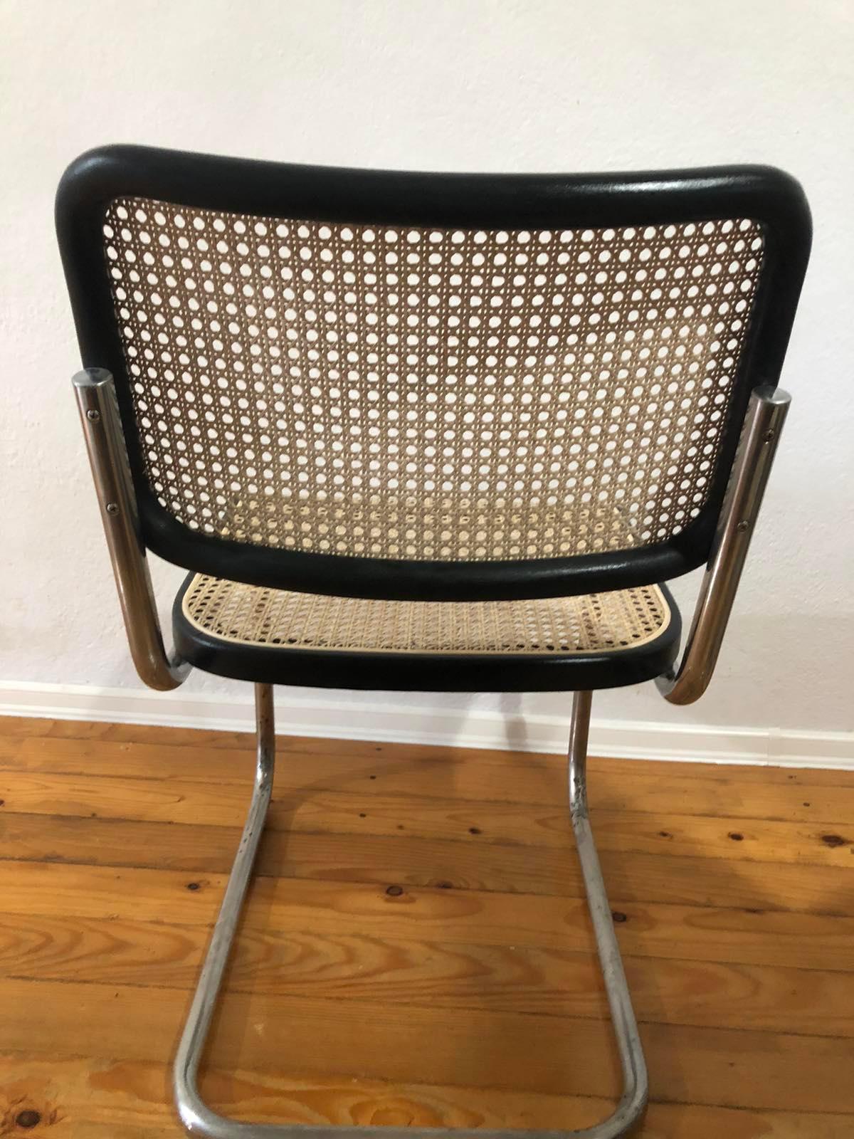 Austrian Marcel Breuer Cesca Chair for THONET 1978 For Sale