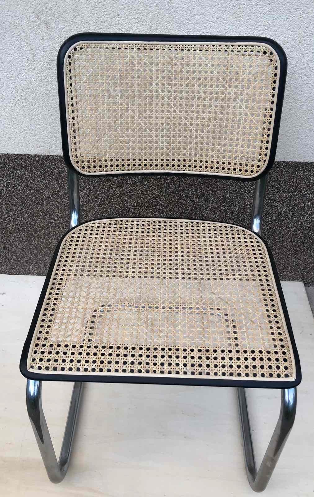 Late 20th Century Marcel Breuer Cesca Chair for THONET 1978 For Sale