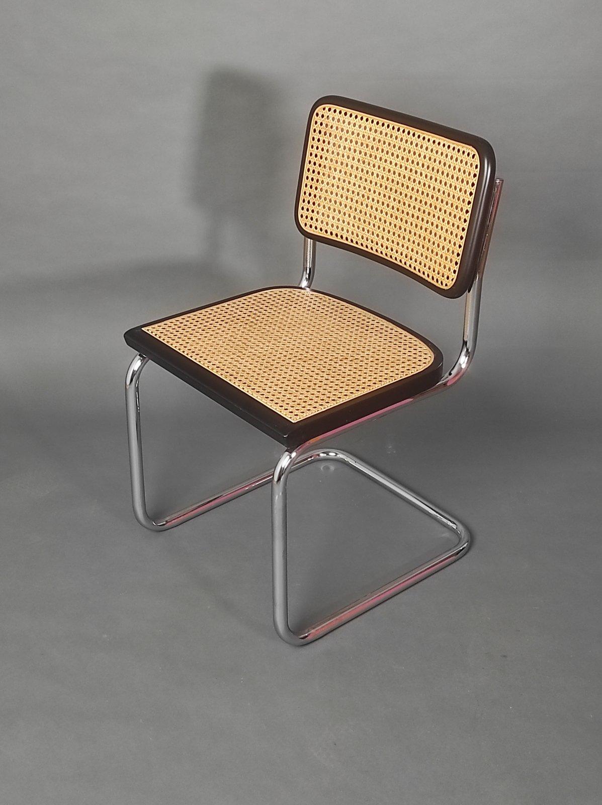 Mid-Century Modern Marcel Breuer Cesca Chair Italy 1970s For Sale