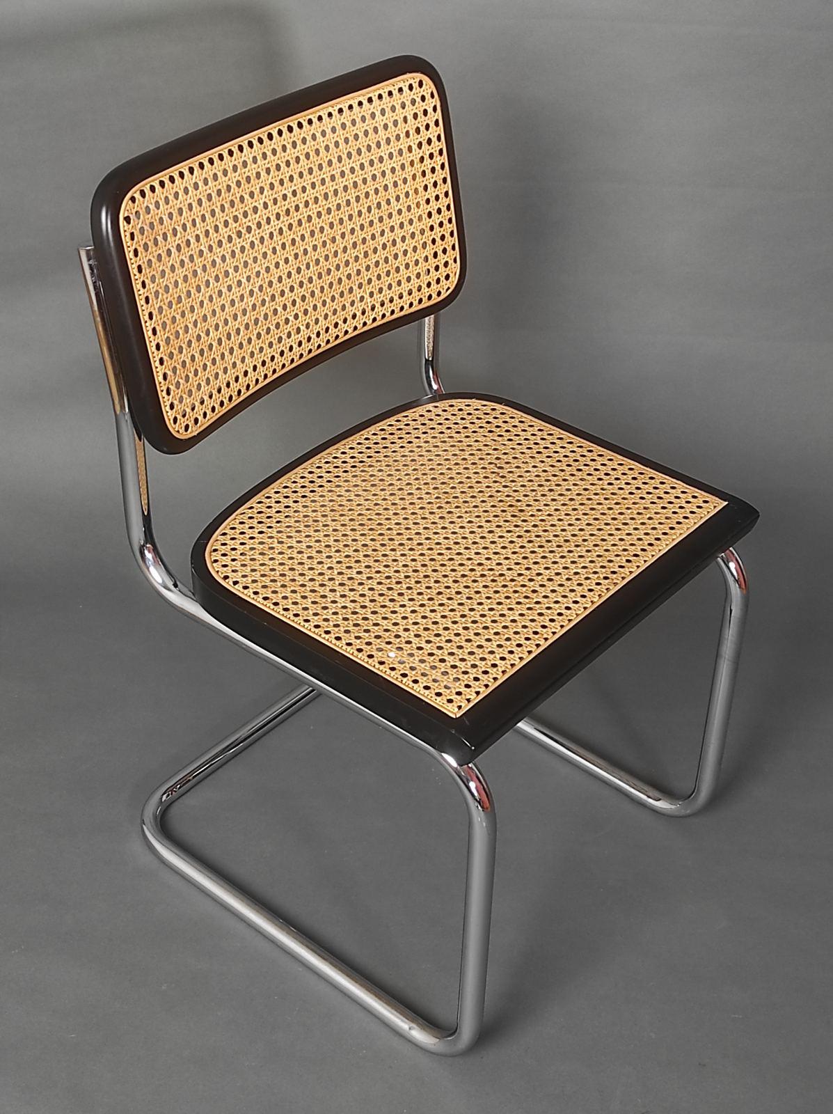 Italian Marcel Breuer Cesca Chair Italy 1970s For Sale