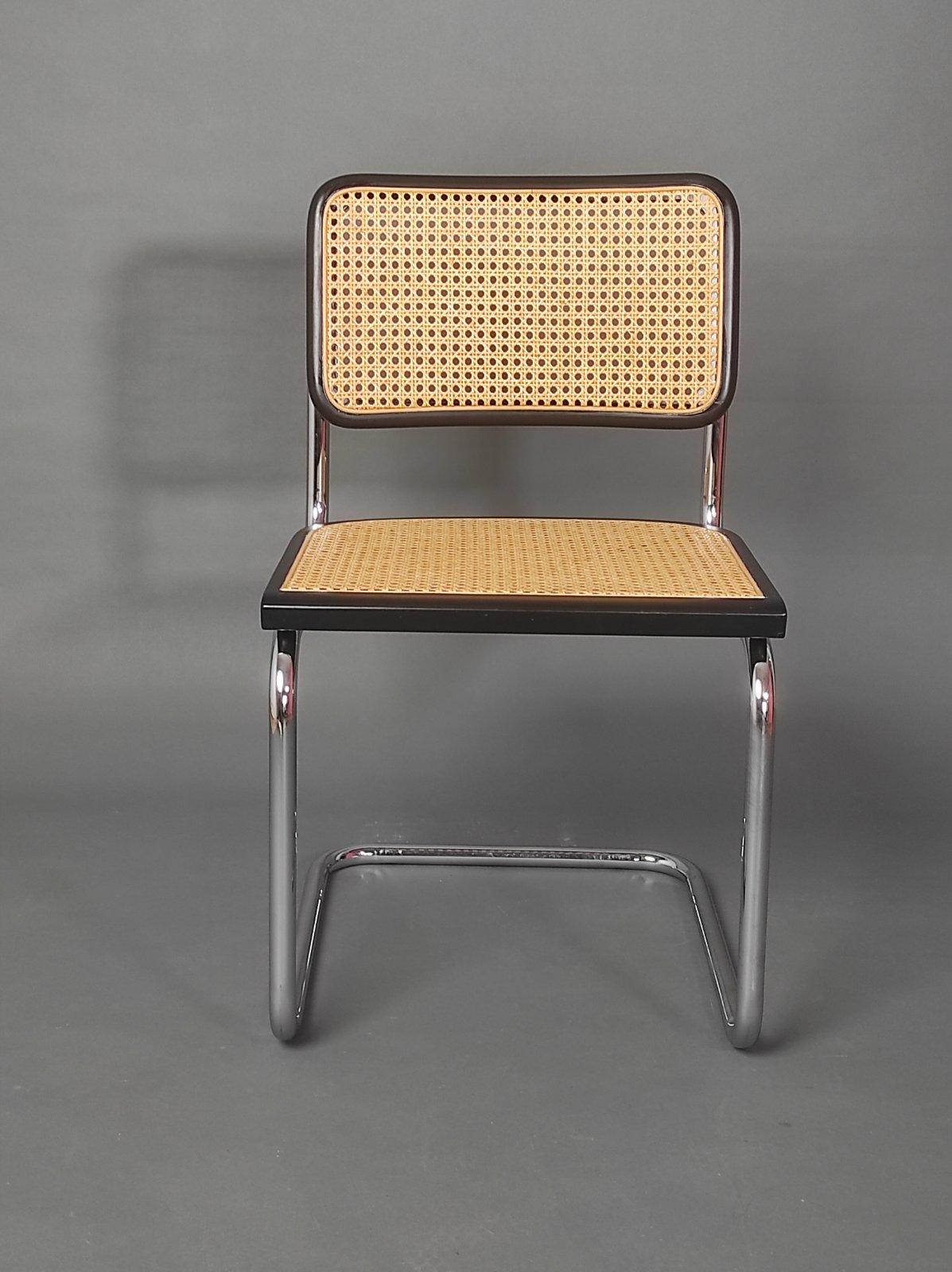 Late 20th Century Marcel Breuer Cesca Chair Italy 1970s For Sale
