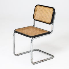 Marcel Breuer Cesca Chair with Cane Seat and Back, circa 1960