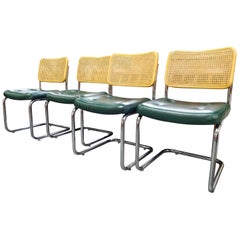 Marcel Breuer Cesca Chairs, Set 4