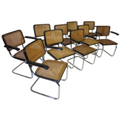 Marcel Breuer Cesca Dining Chairs for Thonet
