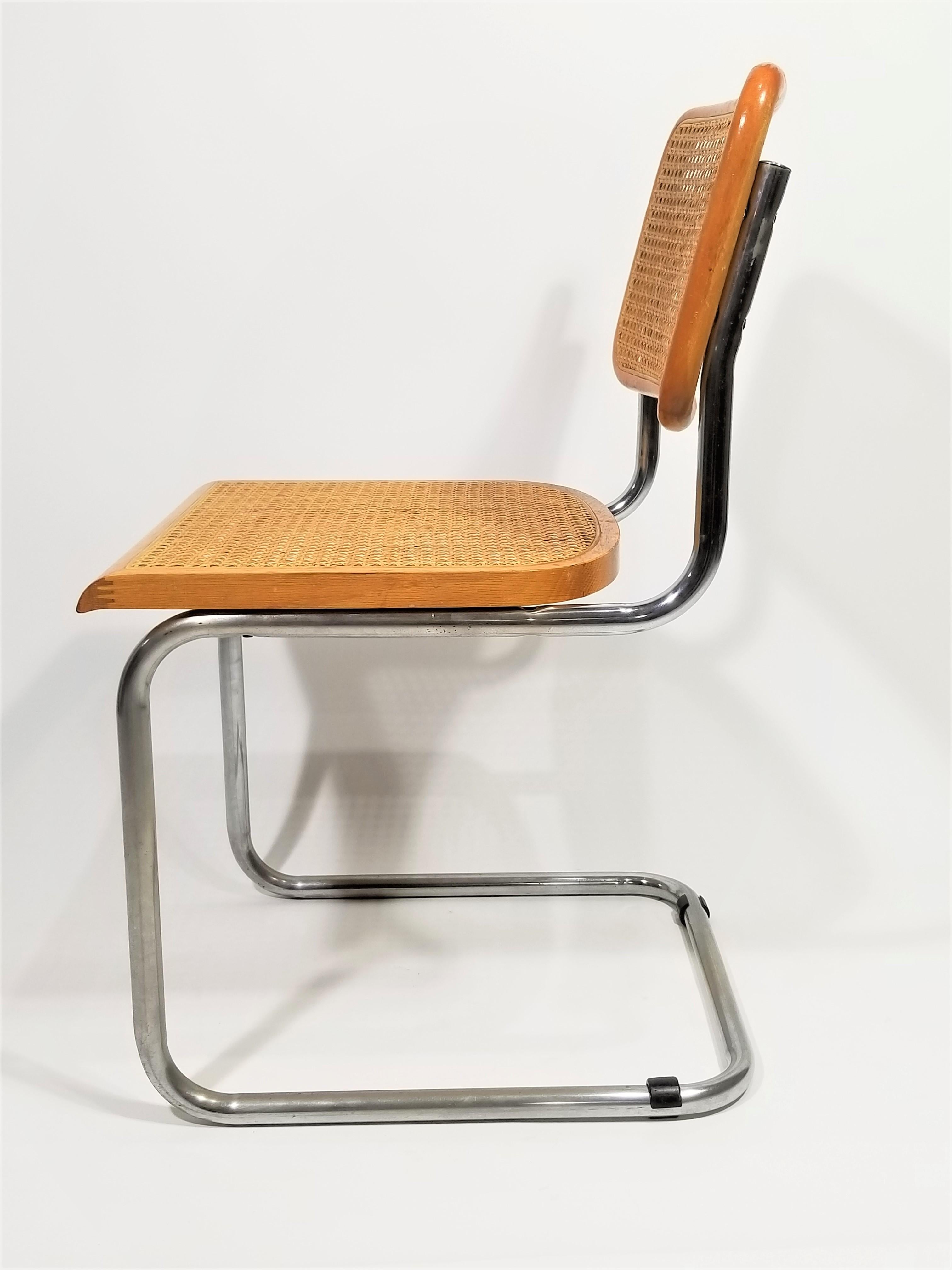 Marcel Breuer Cesca Side Chair, 1970s 3