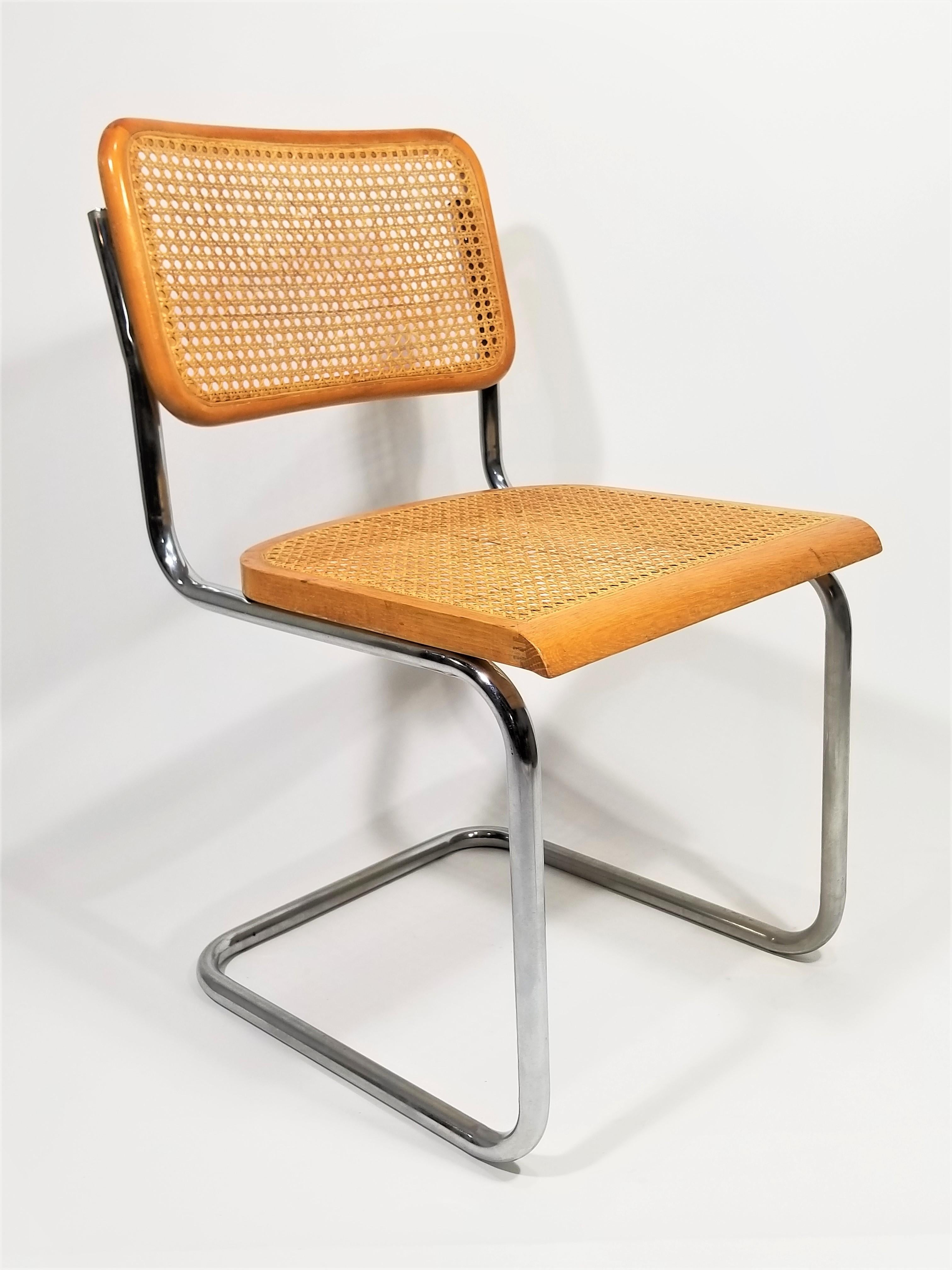 Marcel Breuer Cesca Side Chair, 1970s 5