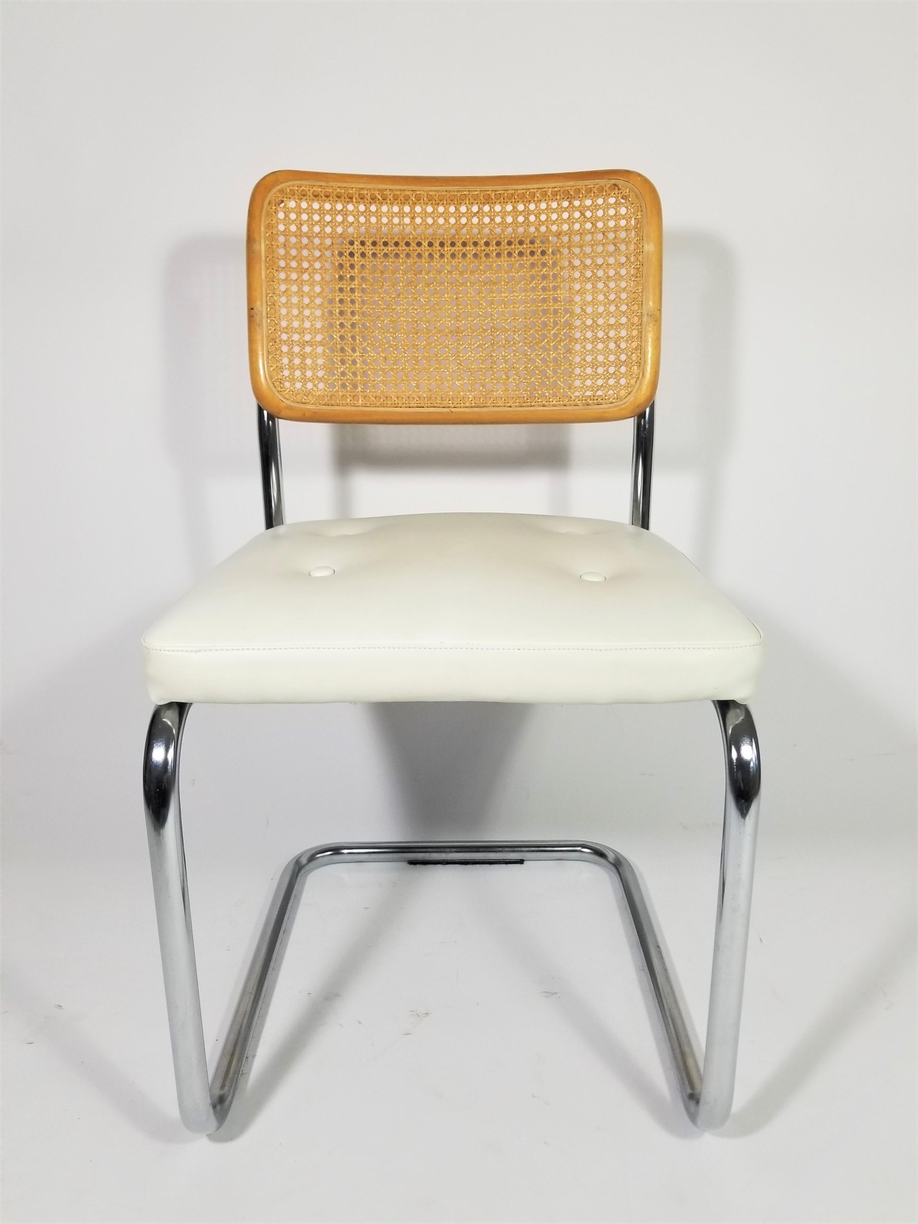 white cesca chair
