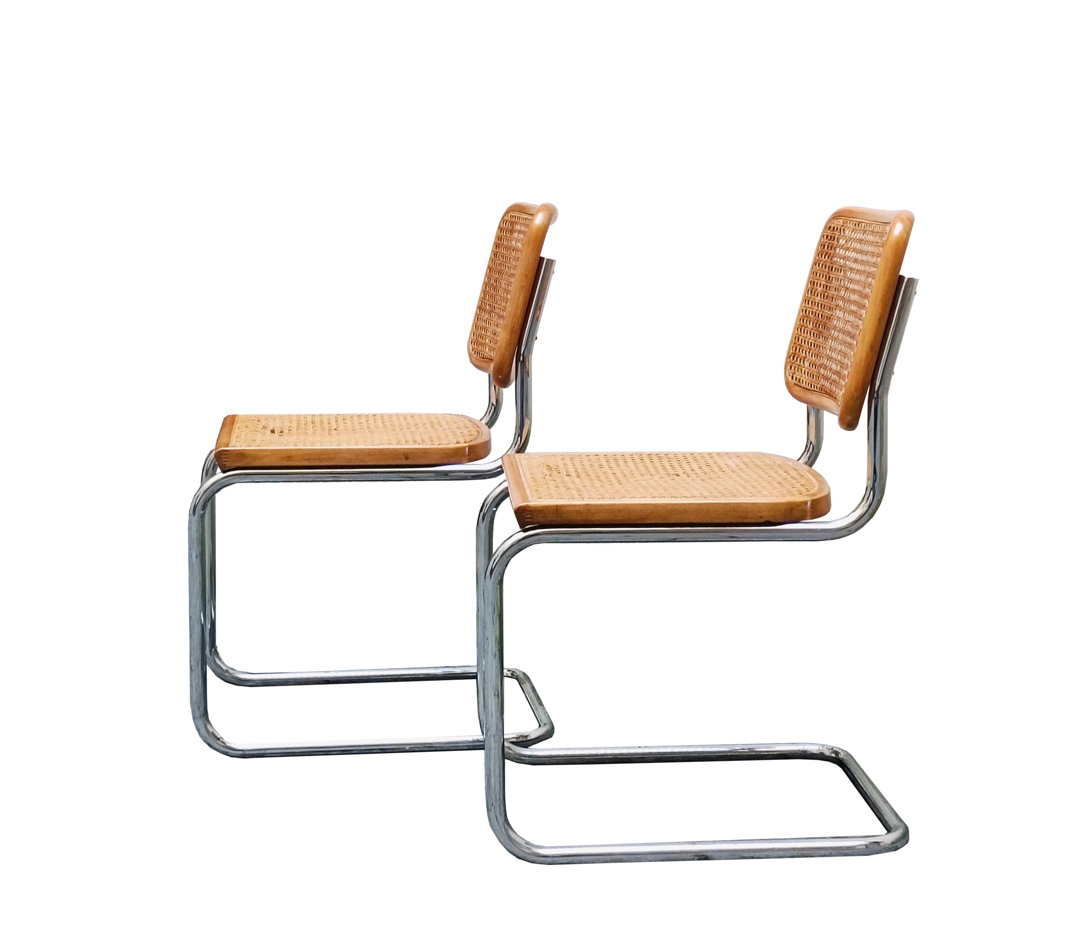 Marcel Breuer Pareja de sillas 