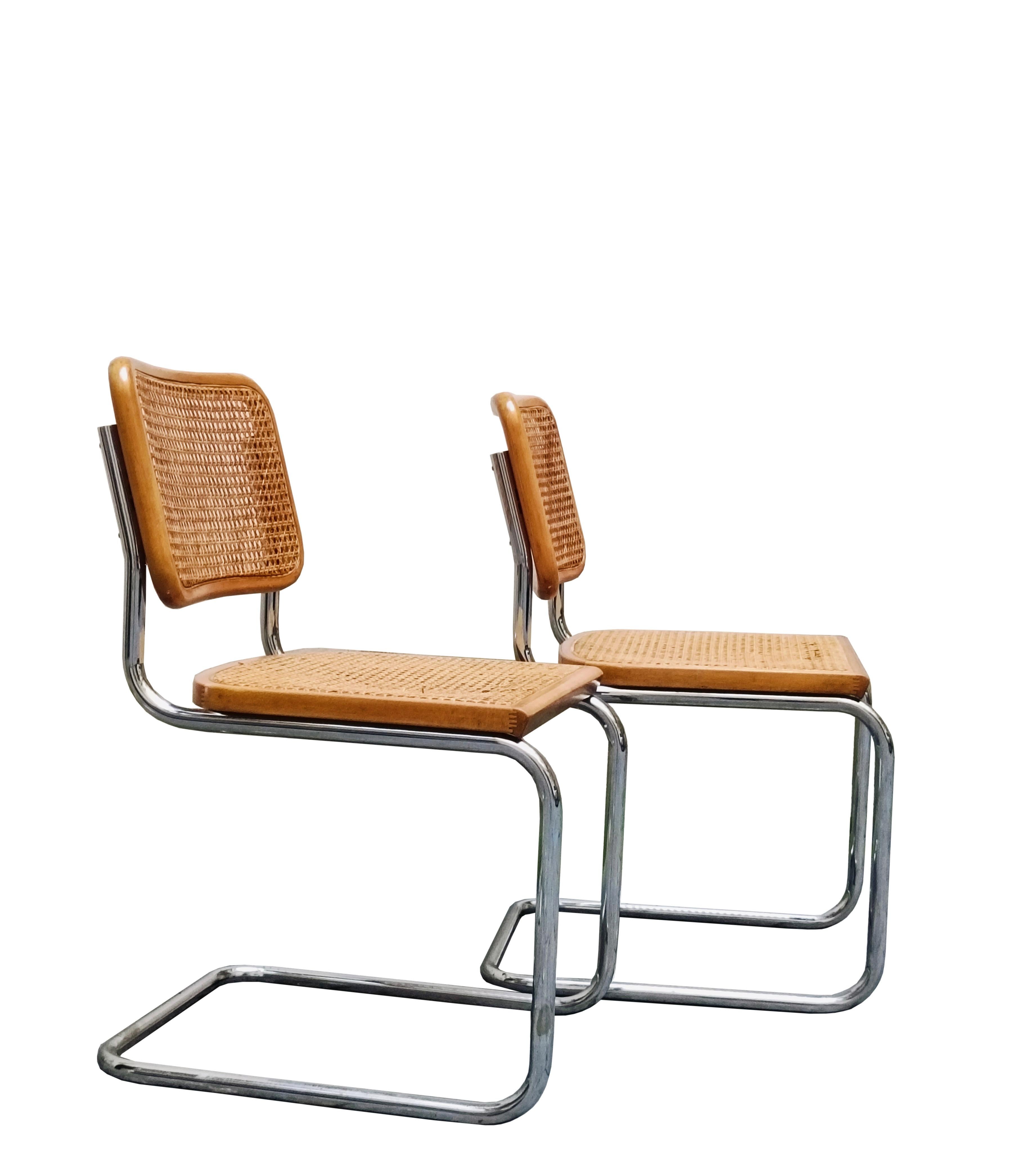 Marcel Breuer Pareja de sillas 