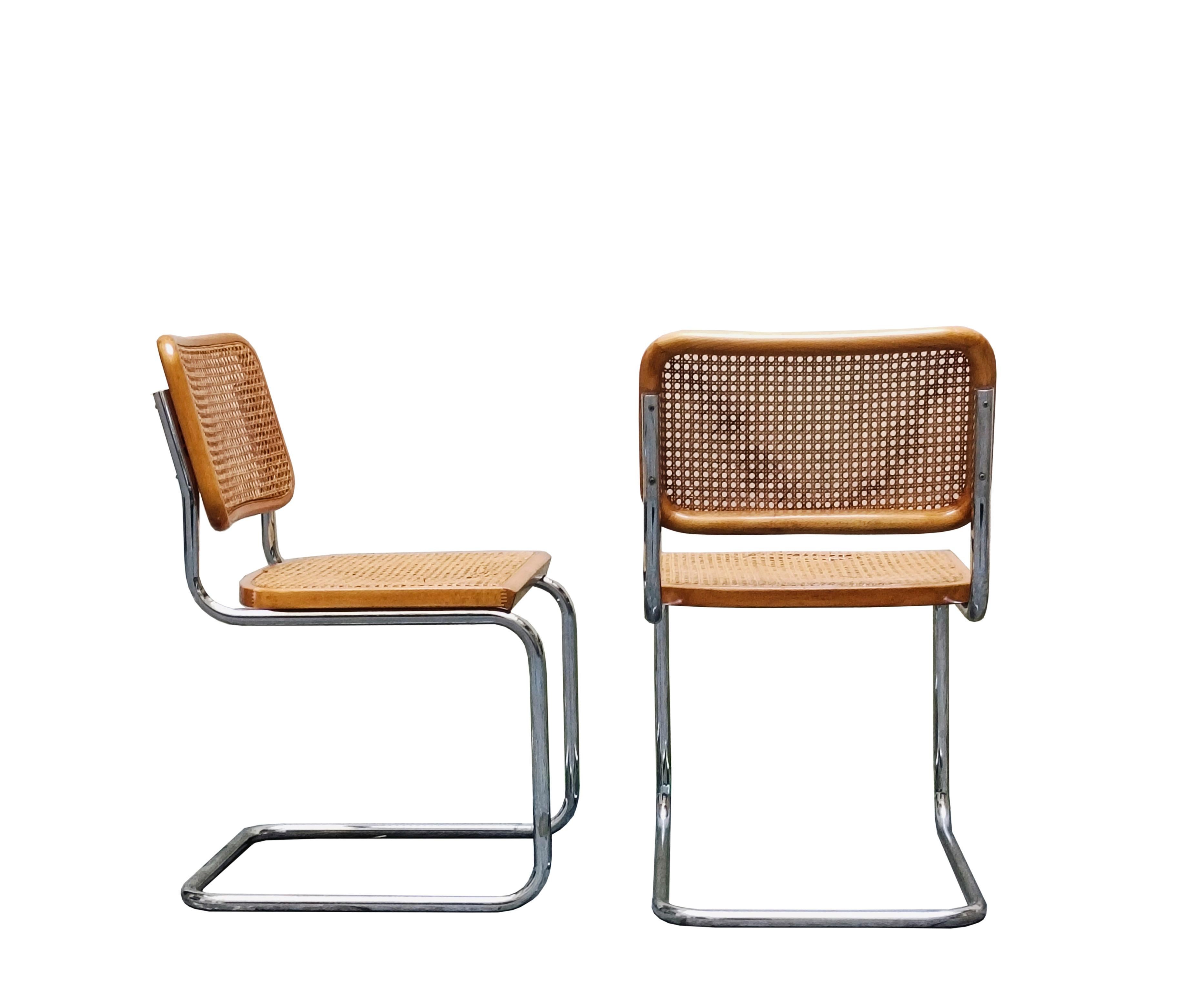 Marcel Breuer Pareja de sillas 