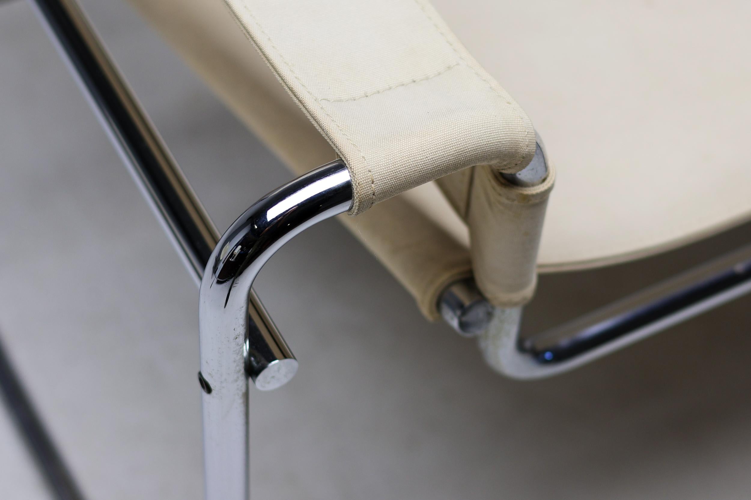 Marcel Breuer Early Canvas Model B3 