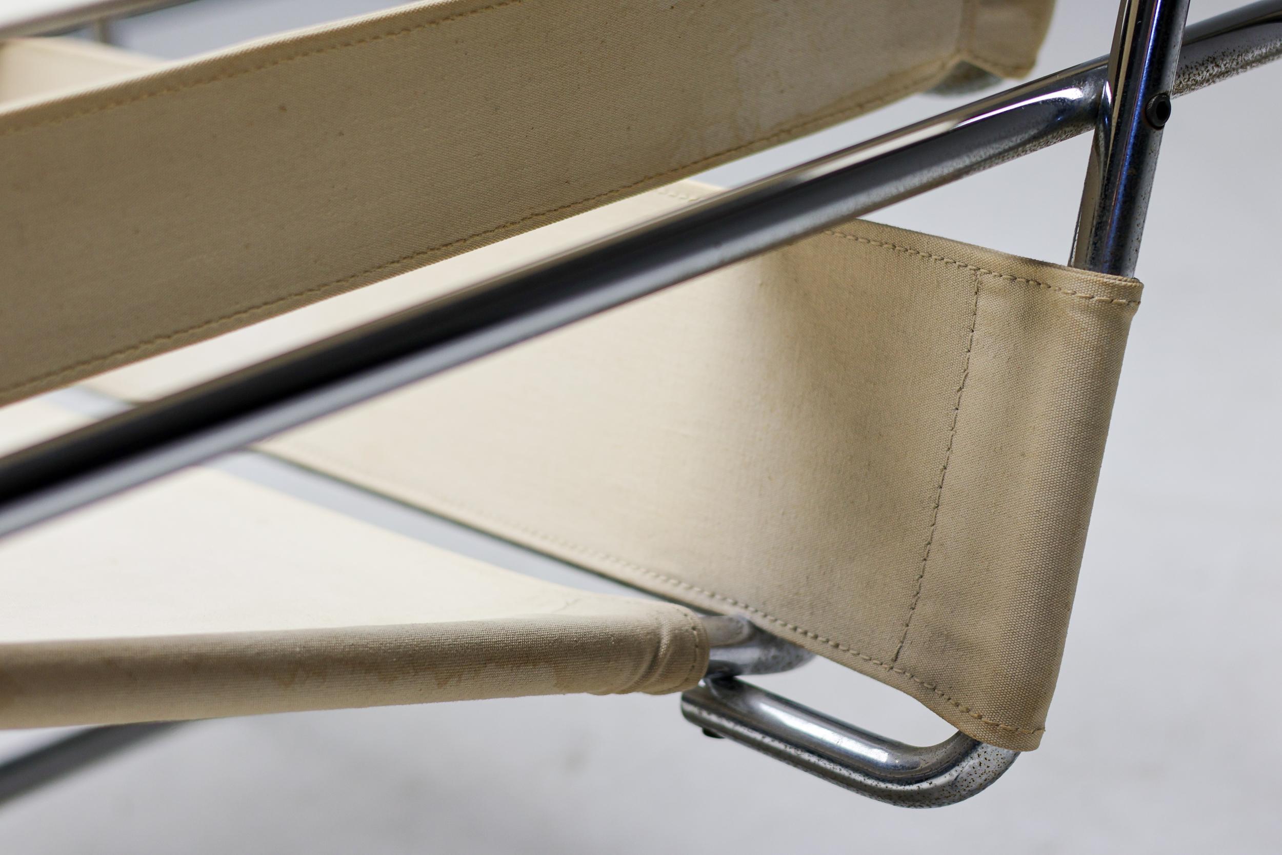 Marcel Breuer Early Canvas Model B3 