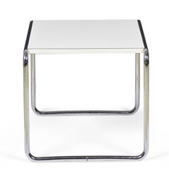 Marcel Breuer for Gavina / Knoll International White Mica Laccio End