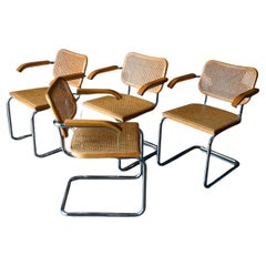 Marcel Breuer for Knoll Cesca Chairs, ca. 1960