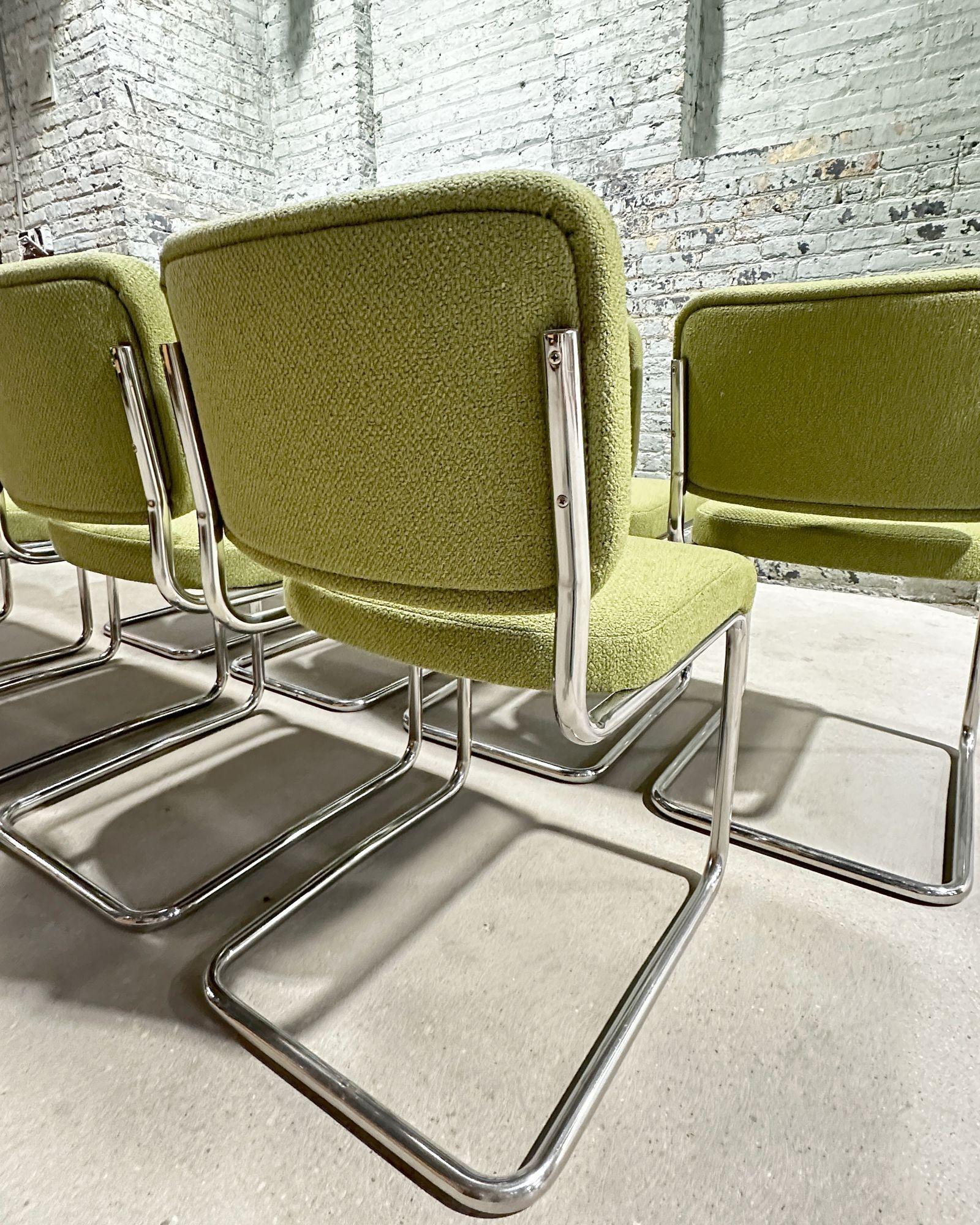 American Marcel Breuer for Knoll Cesca Side/Dining Chairs, 1980