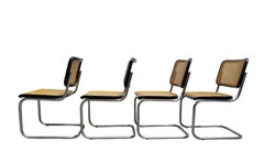 Chaises « Césca » de Marcel Breuer pour Thonet, ensemble de 4 pièces  Italie, années 1960