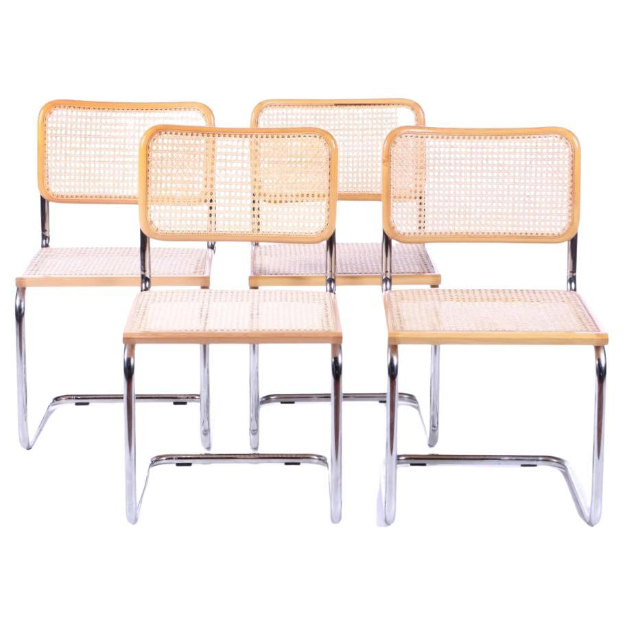 Marcel Breuer Italian 4 Chairs 1970