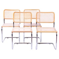 Marcel Breuer Italian 4 Chairs 1970
