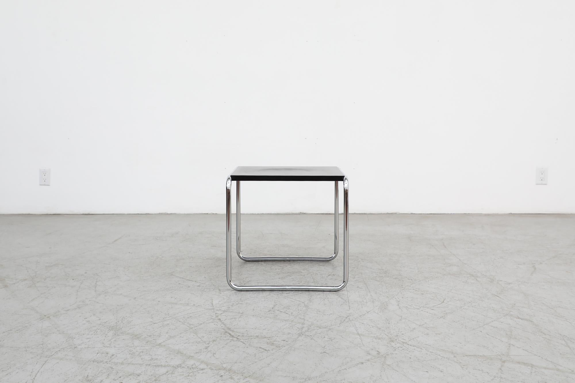 Italian Marcel Breuer 'Laccio' Side Table for Gavina, 1962