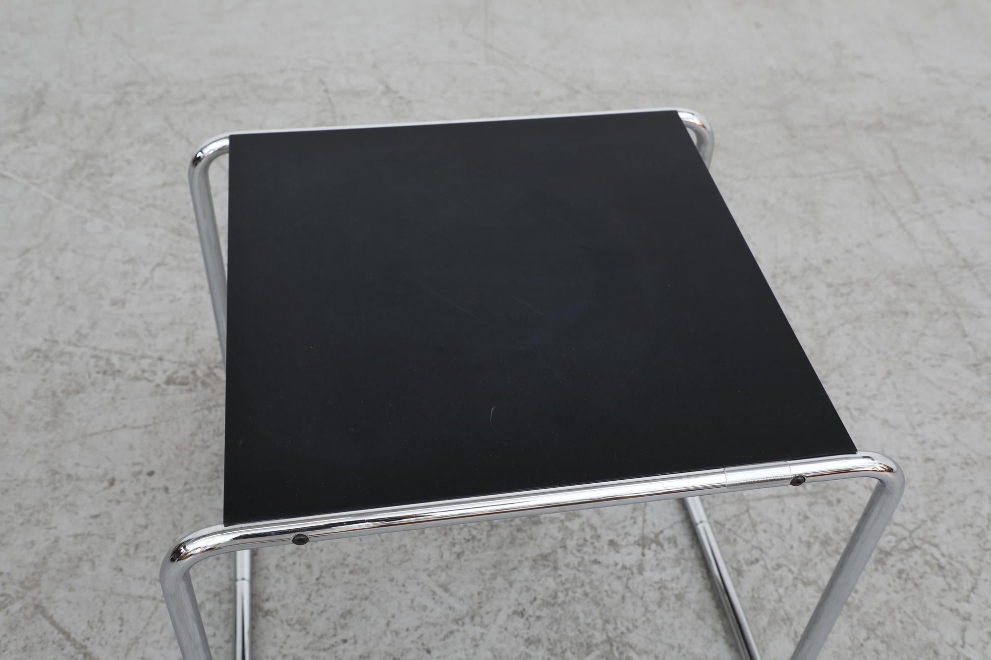 Mid-20th Century Marcel Breuer 'Laccio' Side Table for Gavina, 1962